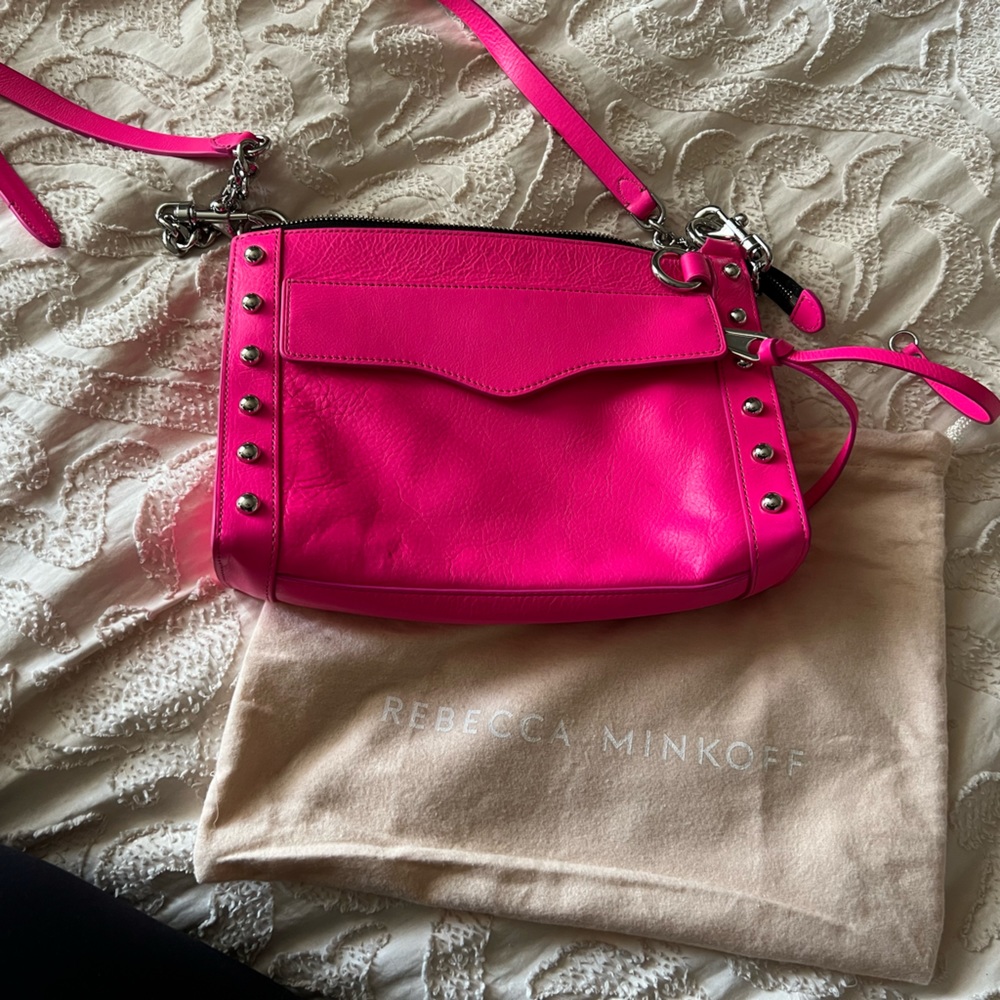 Rebecca Minkoff Hot Pink crossbody